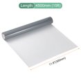 thumbnail image 2 of Uxcell HTV Heat Transfer Vinyl 11.8" x 15ft Roll PU Light Gray Iron on Vinyl for All Cutter Machine, Easy to Cut & Weed, 2 of 7