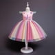thumbnail image 5 of Lindo vestido de diseño para niña, falda de malla, falda de princesa, falda abullonada de primavera, falda de arcoíris con degradado, regalo para el Día del Niño, 5 of 6