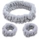 thumbnail image 1 of FROG SAC Spa diadema y pulseras para lavado de cara, cuidado de la piel difusa, juego de diademas para mujeres, maquillaje suave e hinchado, cuidado de la piel, lavado de cara, accesorios para niñas (, 1 of 5