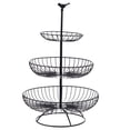 thumbnail image 3 of PAMINGONO Household Users Fruit Storage Basket Iron 1Pcs, 3 of 8