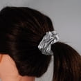 thumbnail image 3 of Amelia Beauty Products, Gray Scrunchies, 3.5in Diameter, Gentle on Hair, Strong Hold, No Snag, No Dents or Creases. 8 Pack, 3 of 10