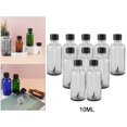 thumbnail image 4 of Botellas de Plástico Yinane para de Uñas 10 mililitros Frascos Recargables con Tapas de cepillo Claro 10ml, 4 of 8