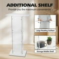 thumbnail image 4 of EastVita Acrylic Podium 45" Tall,Clear Lectern Stand with Storage Compartment,23.6"x17.7" Surface,Lightweight,Strong Load Capacity,S43IN, 4 of 6