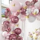 thumbnail image 3 of Decoraciones de Baby Shower para Niña 140 Piezas YONGSHENG Guirnalda de Globos Rosa Metálico Kit de Arco de Globo Blanco Rosa Pegatinas de Mariposa Confeti de Oro Rosa, 3 of 5