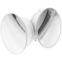 Worgeous 1 Pair Blind Spot Cars Mirror Cars Rear View Mirror Round Rear View Mirrors Frameless Glass Wide Angle Suction Cup Design Side Blindspot Convex Automotive Accessories