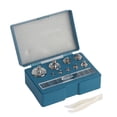 thumbnail image 2 of Counterweight,17Pcs 211.1g 10mg-100g Grams Scale Equilibrium Calibration Tool Steel Scale Weight Performance Driven, 2 of 8