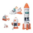 thumbnail image 3 of Space Shuttle Rocket Toys Kits de construcción de bricolaje, juguetes de aventura , juguetes educativos de ciencia para niños a partir de 3, 3 of 8