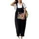 thumbnail image 2 of Nuevas mujeres sueltan monos de mono sólido bolsillos sin mangas largas piernas pantalones cortos mo Abody XXL, 2 of 7