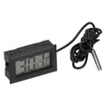 thumbnail image 1 of Termómetro Digital Bling Bling para Aires Acondicionados Medidor de Temperatura Electrónico Digital LCD Negro, 1 of 12