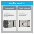 thumbnail image 4 of Door Lock, Tuya Smart lock Waterproof Fingerprint Double Rim Lock APP Card Digital Code Electronic Smart Door Lock ,Easy to Install, 4 of 6
