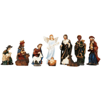 Nativity Christmas Mini 3" inch Figurines Nacimiento Pequeño De  Navidad