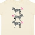thumbnail image 4 of Inktastic Zebra Cute Safari Animal Girls Toddler T-Shirt, 4 of 5