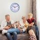 thumbnail image 5 of Reloj de pared de plástico de 10 pulgadas Reloj Shi Ying Reloj de sala de estar para dormitorio Reloj simple, 5 of 5