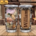 thumbnail image 2 of Personalized Stainless Steel Tumblers 20Oz, 30Oz With Lid - Mallard Duck Hunting Camo Tumbler Cup with Lid, Double Wall Vacuum Thermos Insulated, Gifts For Women, Men, Christmas, Birthday, 2 of 7