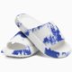 thumbnail image 2 of Zapatilla Rosyclo Cloud de EVA, suela gruesa, antideslizante, azul y blanca, 2 of 6