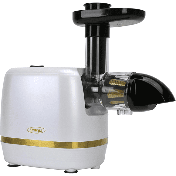 Omega H3000RWH13 Horizontal Cold Press , 365 Juicer- White