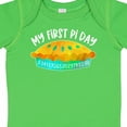 thumbnail image 4 of Inktastic My 1st Pi Day Blue Green Pie Pan Pun Boys or Girls Baby Bodysuit, 4 of 5