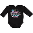 thumbnail image 3 of Inktastic My Mommy Did It and She Did It for Me with Graduation Cap Girls Long Sleeve Baby Bodysuit, 3 of 5