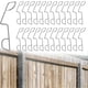 thumbnail image 1 of Stainless Steel Fence Panel Clamps Secure Garden Gate Brackets Anti-Vibration Fence Fasteners, 1 of 5
