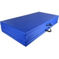 thumbnail image 4 of Gymnastics Mat 4'X10'X2 Folding Stretching Mat Fitness Home Workout Yoga Tumbling Pad, 4 of 9
