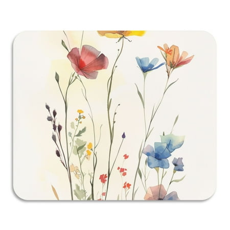 

ALAZA Dish Drying Mat for Kitchen Art Flowers Counter Absorbent Draining Pad 19.7 x15.7