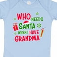 thumbnail image 4 of Inktastic Who Needs Santa when I Have Grandma Boys or Girls Baby Bodysuit, 4 of 5