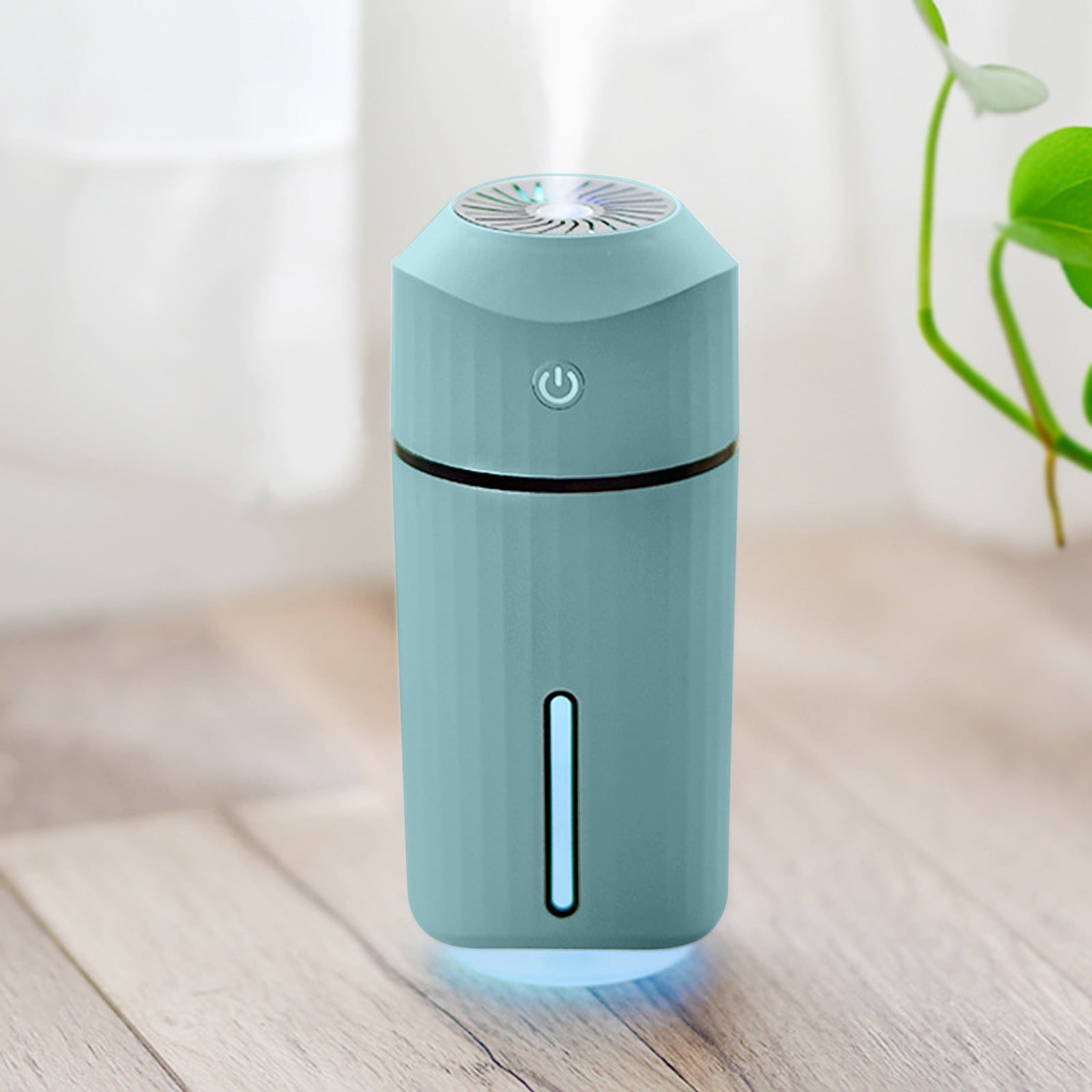 2023 Summer Savings Clearance! WJSXC Mini Humidifier,Portable Humidifiers  with LED Light,Portable Mini USB Humidifier for for Bedroom,Travel,office  and Plants. Visible,Quiet,Cool Mist Pink 