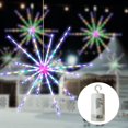thumbnail image 1 of Firework Light  8 Modes Starburst Light with Remote  112 LED Hanging Fairy Light for Party  Christmas Decoration (Multicolor), 1 of 8