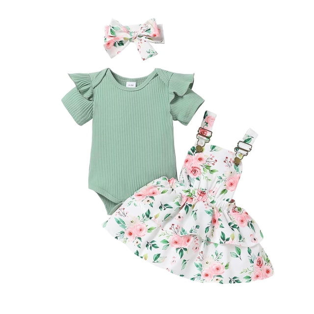 Vestido largo con falda de tepuce Clothes para niña de 6 a 12 meses