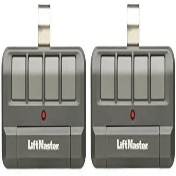 Lot of 2 LiftMaster 894LT 4-Button Security  2.0TM Learning Remote Control by LiftMaster