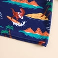 thumbnail image 6 of ZHUASHUM Boy Swimsuit 5 Years Summer Toddler Cartoon Dinosaur Printed Two Piece Swimwear Swimsuit Bikini Dark Blue, 6 of 6