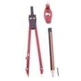 thumbnail image 4 of Rongfmy Alloy Compass For Geometry Math Drawing Drafting Schools Office Stationery, 4 of 7