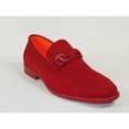 thumbnail image 2 of Men's TAYNO Shoes Soft Micro Suede Slip-on Loafer THE CAPRIO S Red, 2 of 8