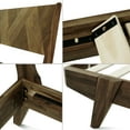 thumbnail image 5 of RORNS Gazelle Solid Wood Platform Bedframe With Headboard - Queen - Walnut, 5 of 8