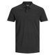 thumbnail image 3 of JACK&JONES Polos hombre, lote de 3 - JJEBASIC POLO 3PK, manga corta, monocolor, algodón Negro/Azul/Blanco L (Large), 3 of 4