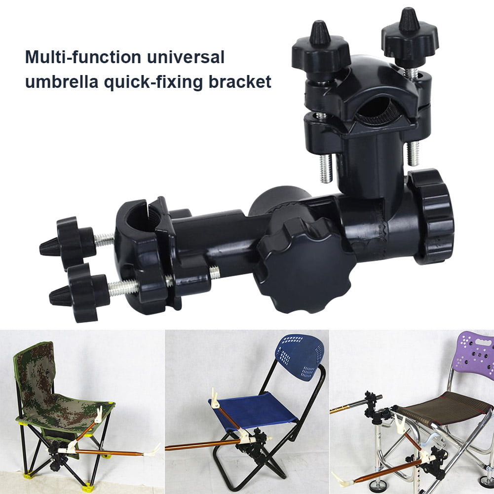 Details about   Fishing Chair Holder Umbrella Stand Clip Brackets Support Clamp Mount Holder W