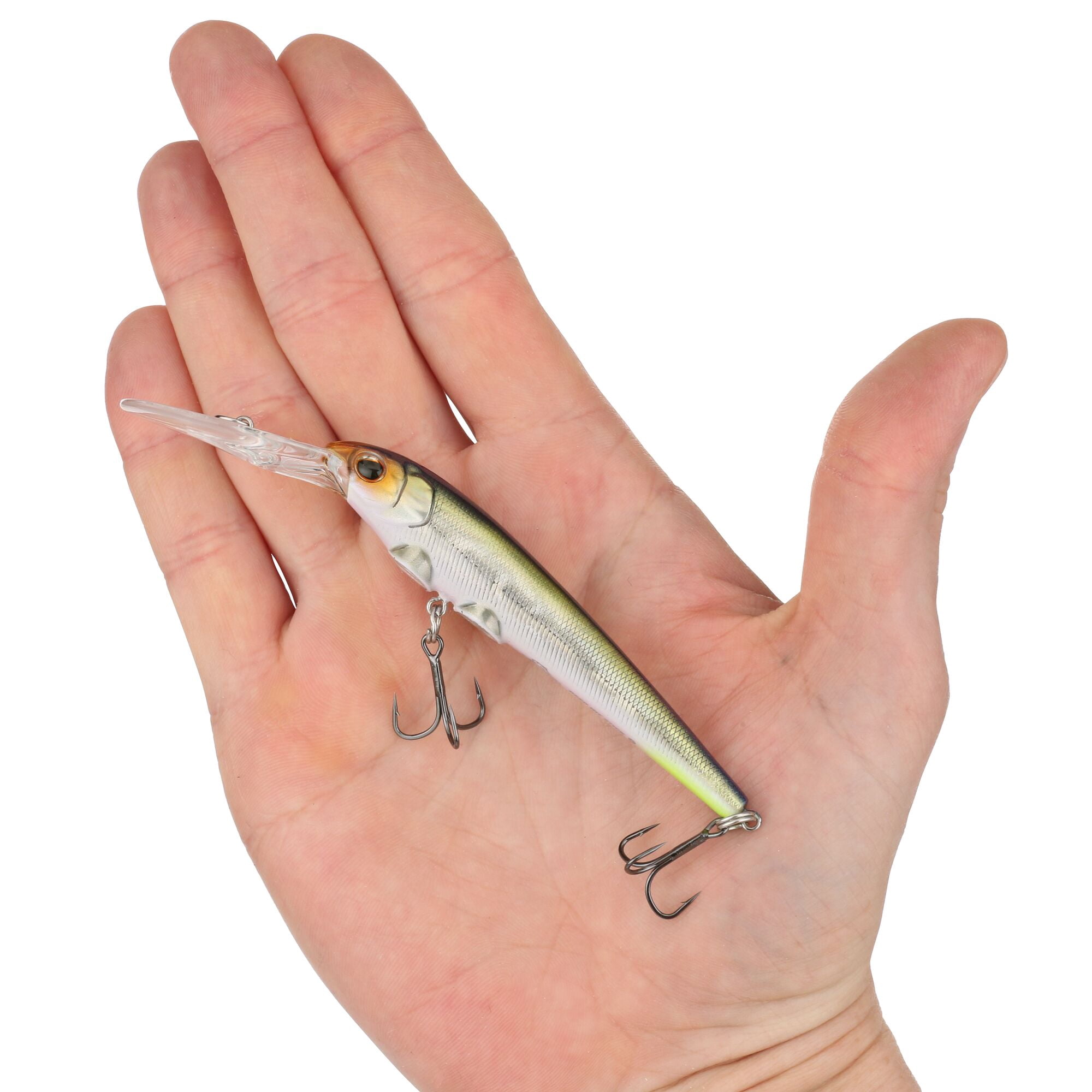 Berkley Deep Hit Stick, 3.75 in, Crankbaits, Golden Alewife (1 Count)