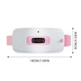 USB Belt Abdominal Massager USB Comfortable Heating Pad Wearable Back ...