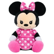 Disney Classics 14-Inch Minnie Mouse, Comfort Weighted Plush Animals for Kids Sensory Toys, Officially Licensed Kids Toys for Ages 3 Up, Gifts and Presents
