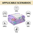 thumbnail image 5 of Unicorn Blanket Gifts, 40"x50" Cute Throw Blanket for Adults Kids, Lightweight, Plush, Soft, Cozy, Warm, Flannel Blankets for Bed Couch, 5 of 6