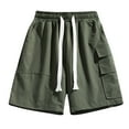 thumbnail image 2 of Turilly Men's Summer Shorts Running ShortsSide Pocket Casual Drawstring Shorts M, 2 of 6