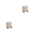 thumbnail image 3 of soporte para máquina de afeitar Naiovety colgador adhesivo Oro 2piezas, 3 of 5