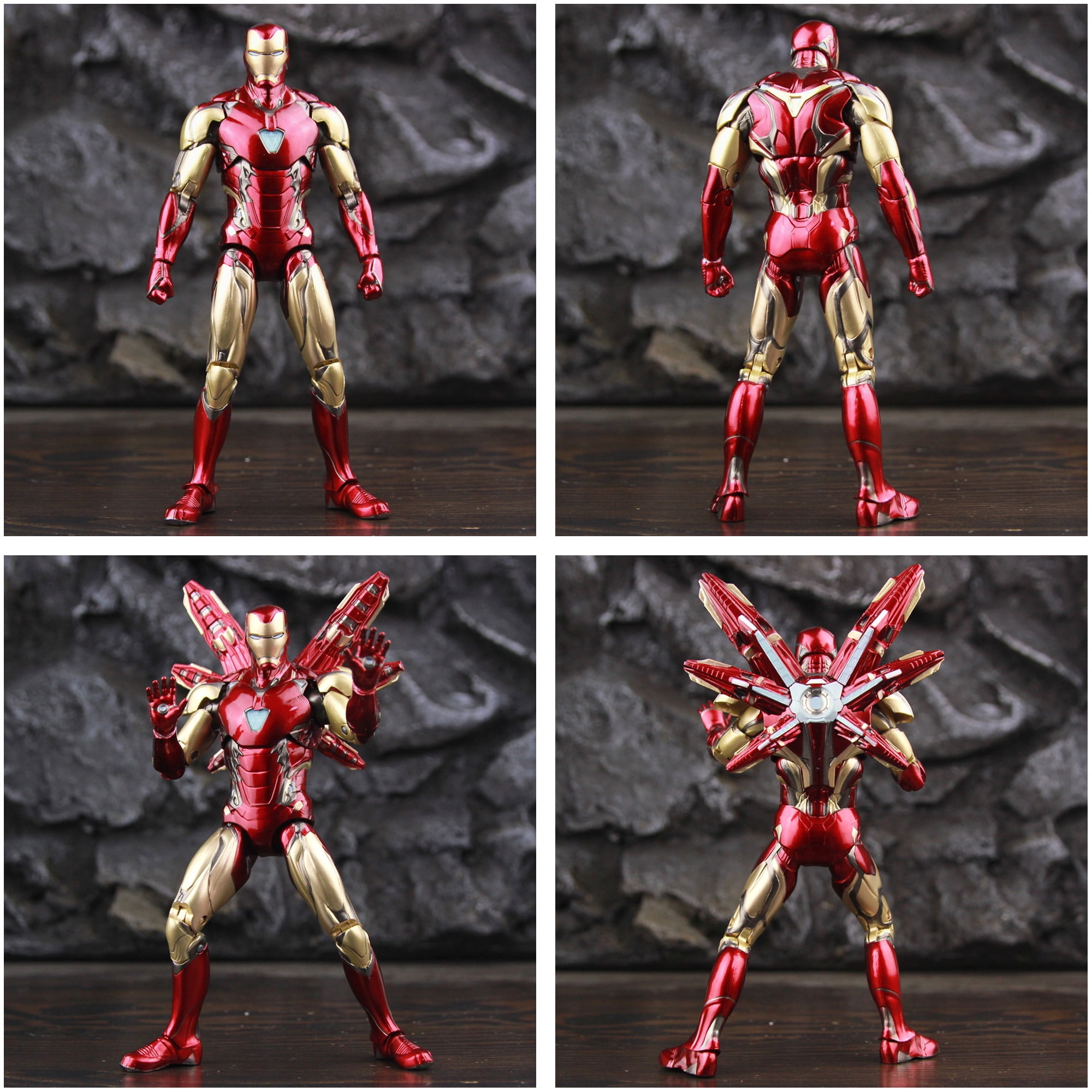 ZD Toys Marvel Iron Man MK85 2.0 LED 7” Action Figure The ZD Toys Marvel Iron Man MK85 2.0 LED 7” Action Figure The