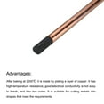 thumbnail image 4 of 10pcs 11mmx305mm(0.4"x12") Carbon Arc Air Gouging Rods Copper Graphite Coated Gouging Electrode Rods, 4 of 6