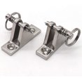 thumbnail image 1 of Bisagra de cubierta de 90° con pasador de liberación rápida, accesorios superiores para barcos, Hardware de Base cóncava de acero inoxidable 316, 2 uds. Sincero Electrónica, 1 of 5