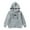 Grey, variant on AWZXDE Girls' Long Sleeve Printed Bow Tie Pullover Hoodie Soft Casual Sweatshirt for Kids and Toddlers White,13-14Years