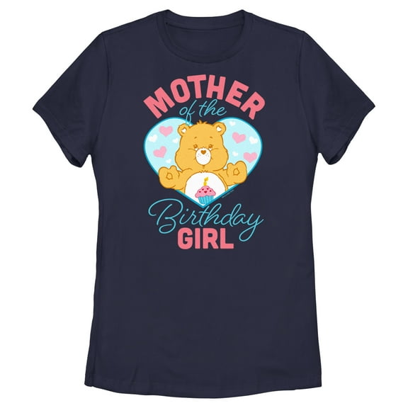Women's Care Bears Mother of the Birthday Girl Graphic T-Shirt