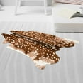 thumbnail image 1 of Non Slip Faux Deer Rug Rug Soft Carpet Animal Printed Rug Faux Print Rug, 1 of 10