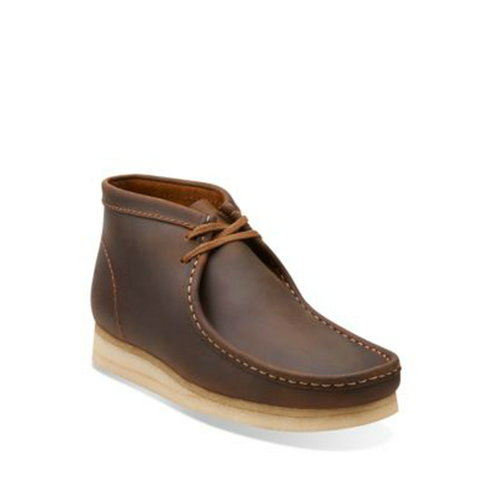 Clarks - Wallabee Leather Chukka Boots - Walmart.com - Walmart.com