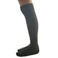 thumbnail image 2 of Lian LifeStyle Women's 1 Pair Exceptional High Crew Wool Socks Non Slip, Cozy and Cool HR1412 Size 6-9 (Black), 2 of 4